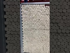 Hoogtemperatuurbestendige techniek Plastic PEEK Rod Bar Glass Gevuld Continuous Extrusion